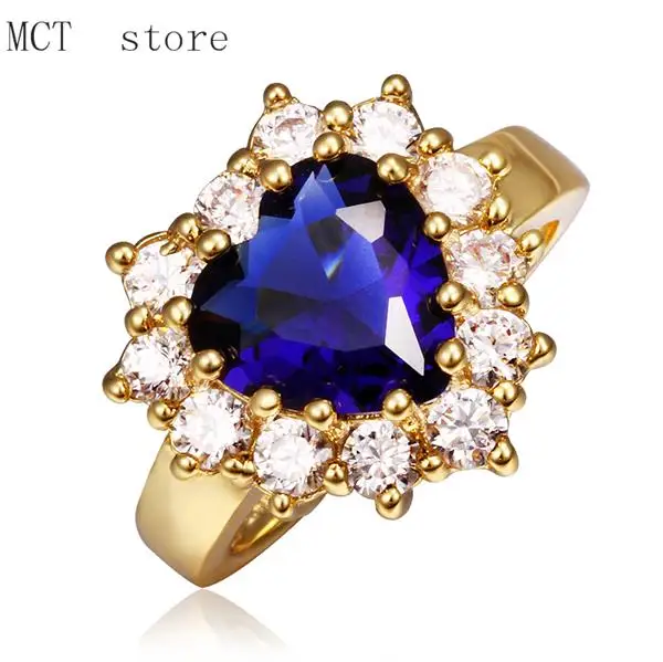 R399 WholesaleHigh QualityNickle Free AntiallergicNew Fashion Jewelry 18K Real Gold PlatedRing For Women Shipping | Украшения и