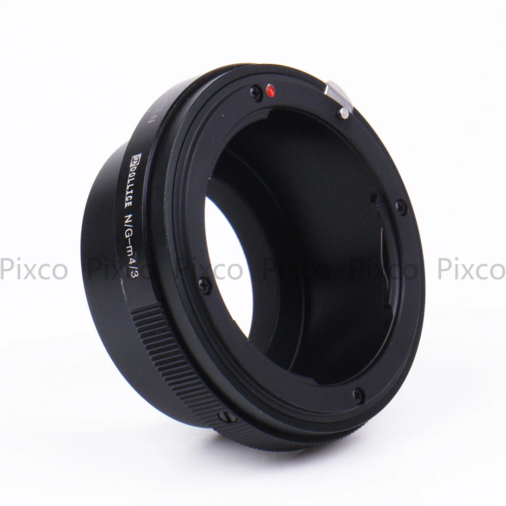 Адаптер объектива dollice подходит для Nikon F Mount G Lens подходит для камеры Micro Four Thirds 4/3 для встроенного управления диафрагмой