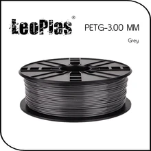 Worldwide Fast Delivery Direct Manufacturer 3D Printer Material 1kg 2.2lb 3mm Grey PETG Filament