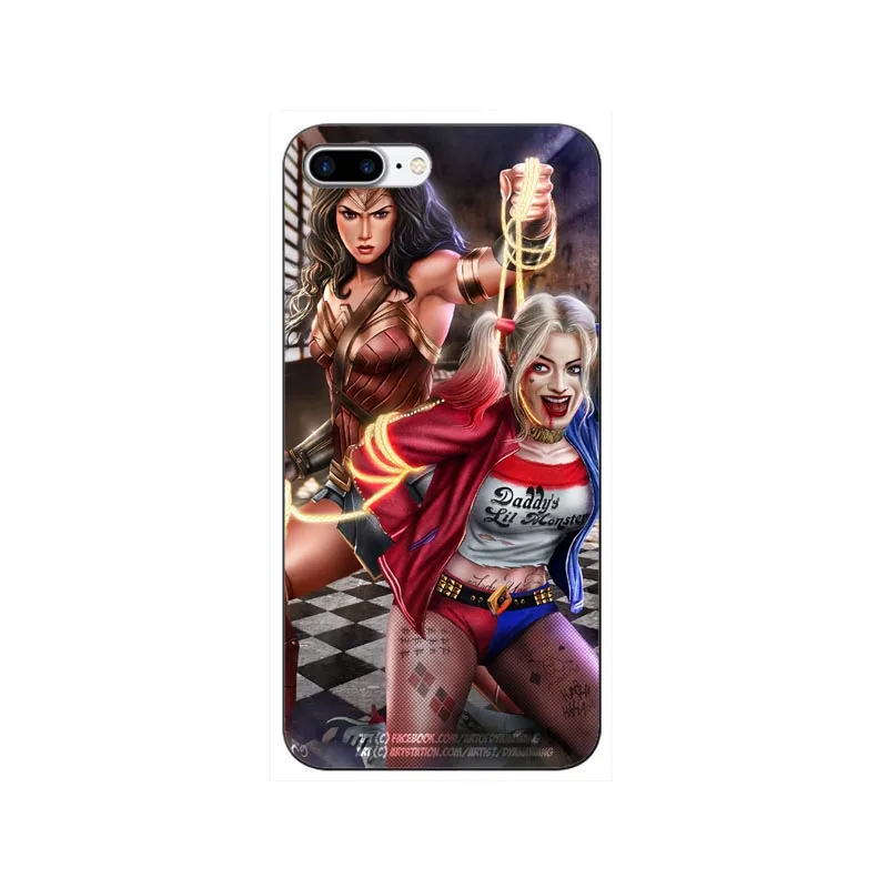 Жесткий пластиковый Чехол Wonder Woman для iPhone 11 11pro MAX 6 6S Plus 5 5S SE X 8 8Plus 7 7Plus XR XS Max|Сумки