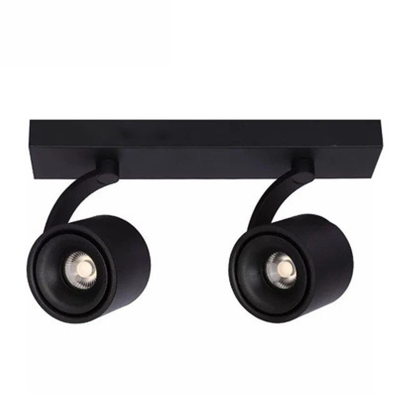 

COB double head downlight 12W/20W Led downlight surface installation AC85-265V adjustable rotating led light