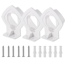 1/2/3 Pack supporto per staffa per montaggio a parete per Linksys Velop tri-band sistema di rete WiFi per tutta la casa bianco