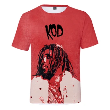 

2019 3D J.Cloe new album KOD Print Summer Women and Men Clothes Casual Hot Sale 2019 Short Sleeves summer Plus Size 4XL