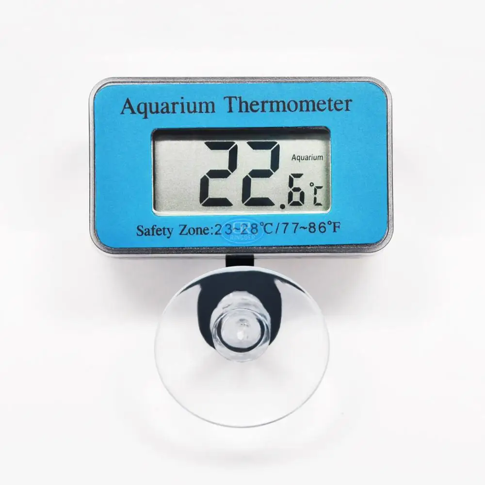 RINGDER AT 1 5070C Digital Aquarium Submersible Thermometer Fish Tank