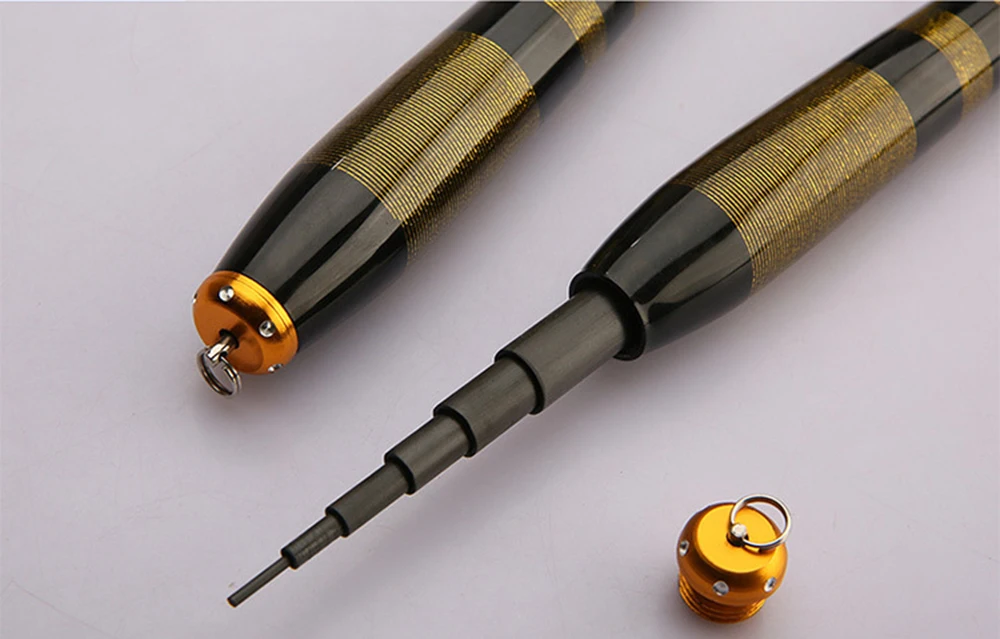 Varas de Pesca de Carbono Carpa de Água Viagem Telescópica Mão Rod Córrego Pólo Doce Super Difícil 7 Varas de pescar