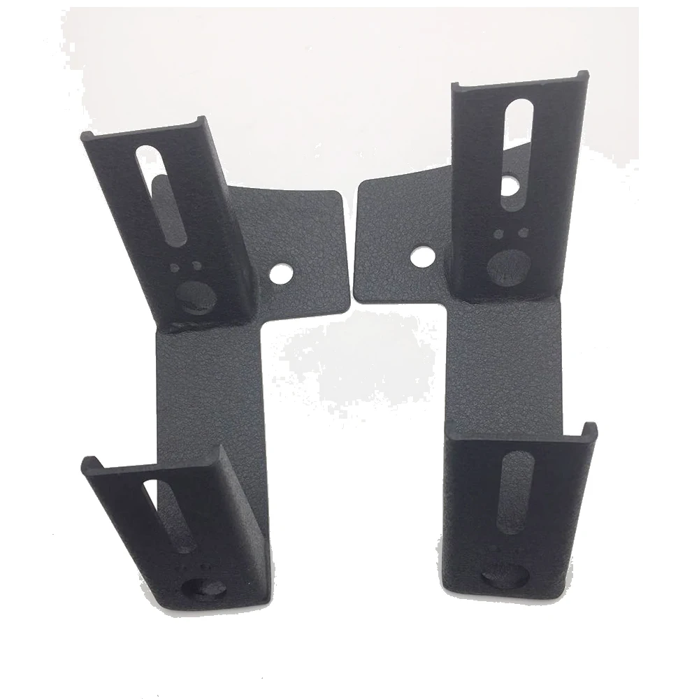 1 Pair, Black Dual Lower Windshield LED Work Light Mounts Kit For 2007-2017 Jeep Wrangler JK//JKU 2DR//4DR Partol Dual A-Pillar Light Brackets