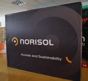 

Free shipping - Fabric Straight POP up Backdrop(2.3*3m) / Fabric Pop up banner / Backdrop banner/ Advertising wall /Show banner