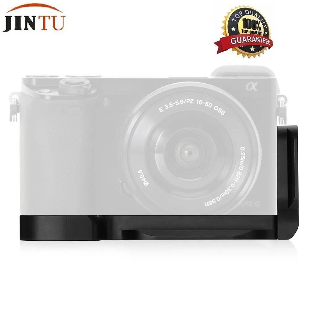 Aperto de Mão do Suporte da L-placa de Jintu para a Câmera de Sony Liberação Rápida de A6000 A6300 - Image 2