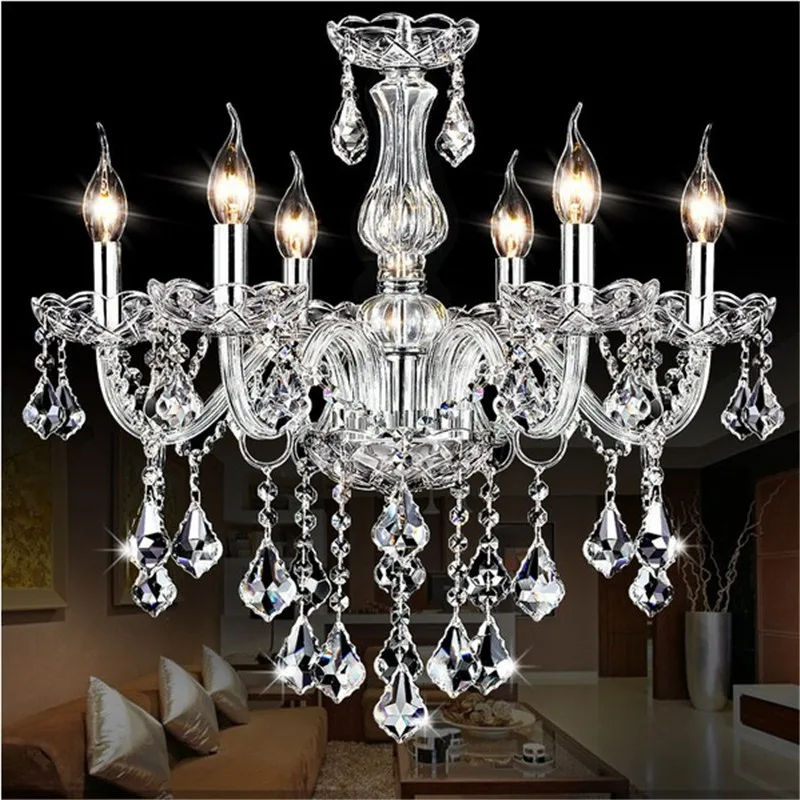 

NEW Modern LED Crystal Chandeliers Lighting Fixtures Luxury lustre de cristal Lights Chandeliers For Living Room Bedroom Kitchen