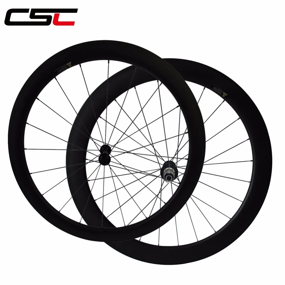 Discount CSC T800 powerway 25mm wide R13 Hub 38+50 50+60 50+88 60+88mm deep Clincher Tubular bike Road wheels carbon bicycle wheelset 2