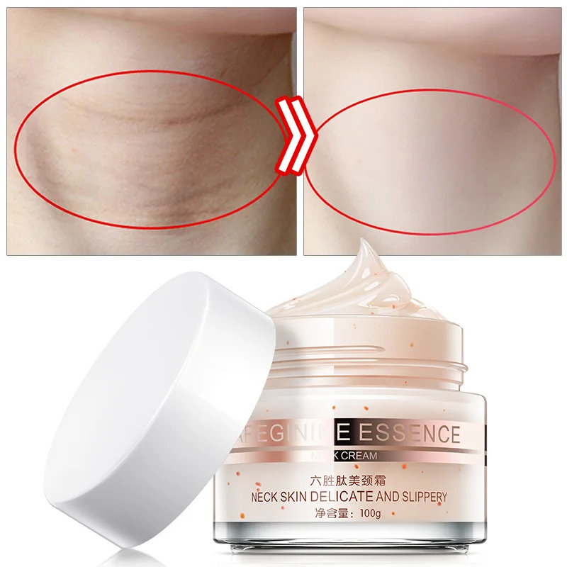 

100g Anti Wrinkle Whitening Neck Cream Moisturizing Firming Neck Creams for Neck Care All Skin Types Delicate and Slippery