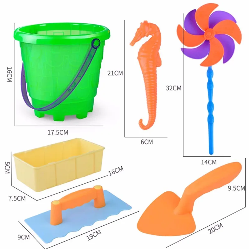 Пляжный песок детская забавная игрушка набор модели формы ведро лопаты грабли Пляжный набор игрушек для детей лопатка для песка пляжные игрушки 30