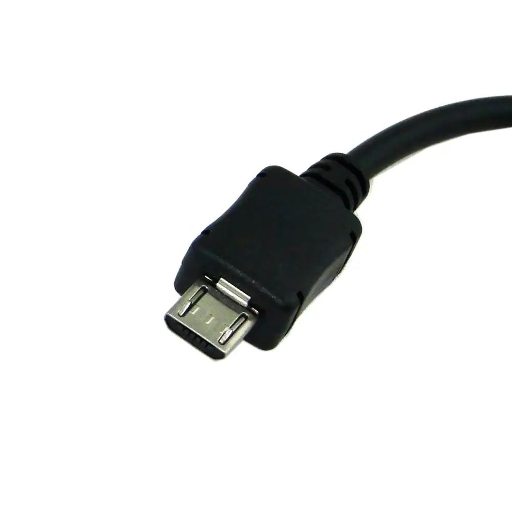 0.1 M Micro USB Laki-laki ke Perempuan Mini USB Adapter Kabel untuk Tablet PC/MP3/Ponsel/GPS mp4