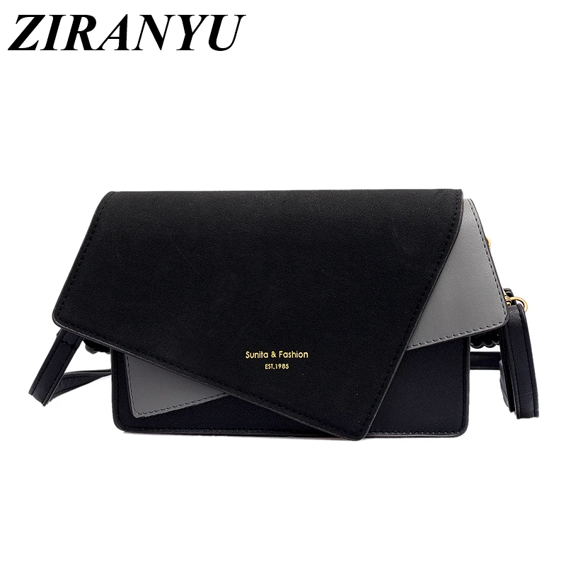 

Luxury Handbag Retro Fashion Tote Square Bag 2019 New Quality PU Leather Women's Designer Handbag Scrub Shoulder Messenger Bag