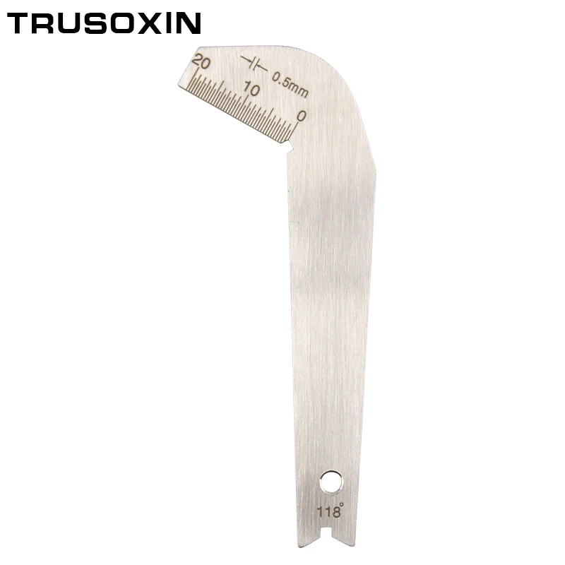 

Welding Tools High quality Bit Pattern Drill Template drill bit gauge weld inspect gauge tool Drill Bit Patter Gauge Template