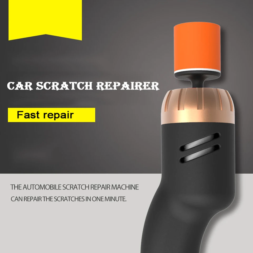  Mini car polisher machine polishing up paint scratch repair Scratch Removal Metal Oxidation Repair 