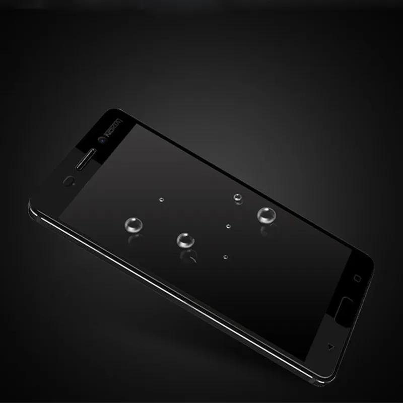 DS LOVEHUI 9H полное покрытие закаленное стекло для Nokia 8 6 5 3 Закаленное Защитное экрана