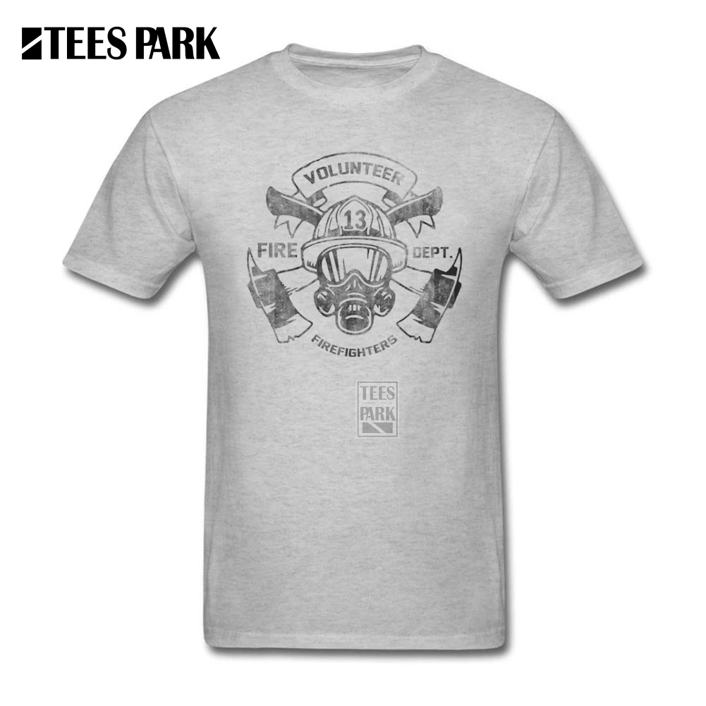 Camisas para hombre Formal Bombero Voluntario Estilo Retro