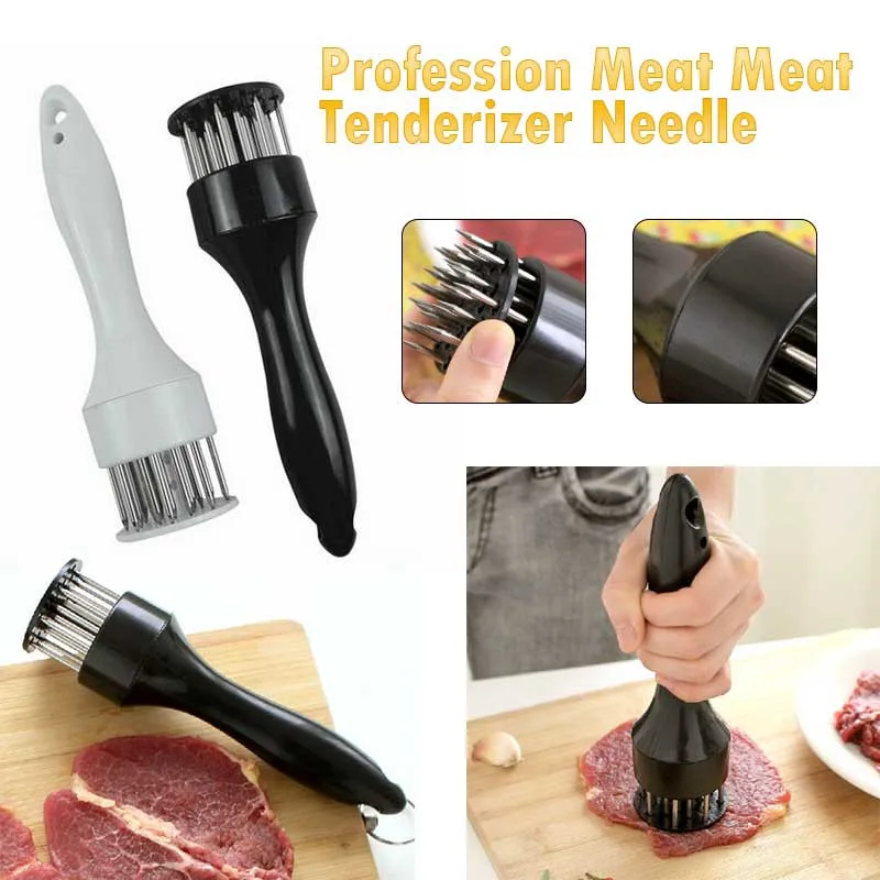 2022 주방 도구 스테인레스 스틸 고기 Tenderizer 바늘 고기 해머 Tenderizer 요리 도구 요리 베이킹 액세서리