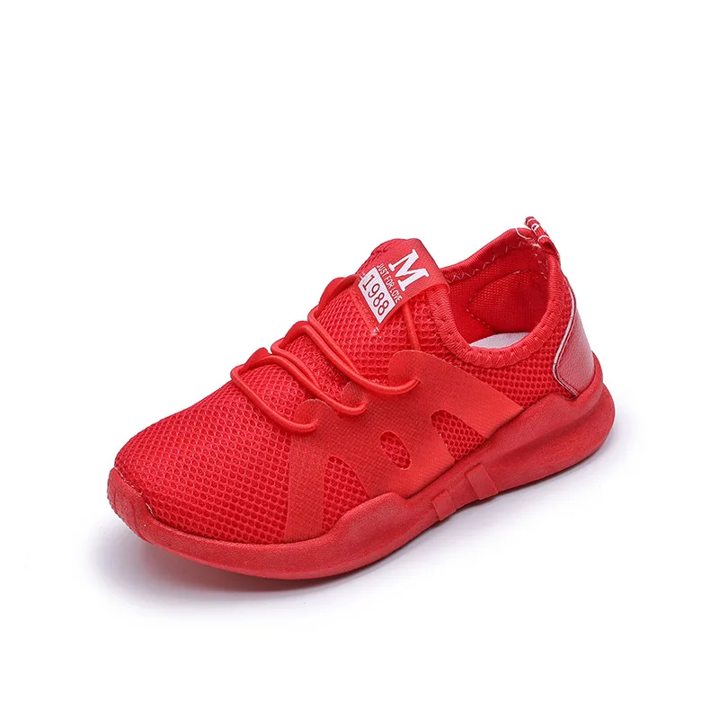 

GNORNIL Children Sneakers Boys And Girls Casual Shoes 2019 Summer Breathable Mesh Running Shoes Big Kids Shoes Sport Shoes