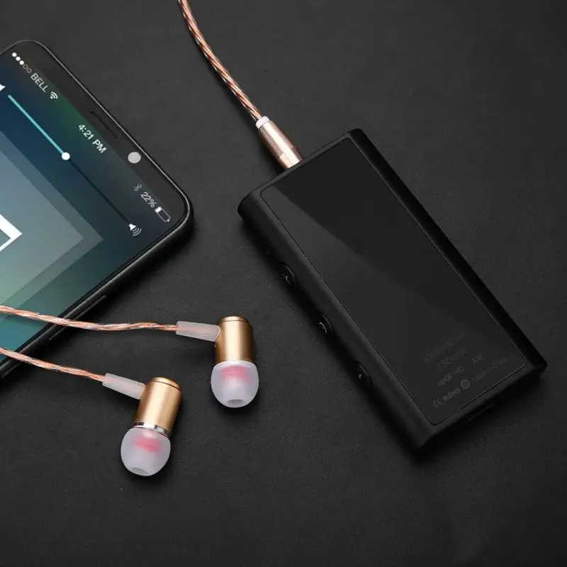 

VBESTLIFE HIFI Headphone Amplifier Bluetooth 5.0 Portable Mini 3.5mm CSR8675 HiFi Audio Amplifie for Mobile Phones Laptop