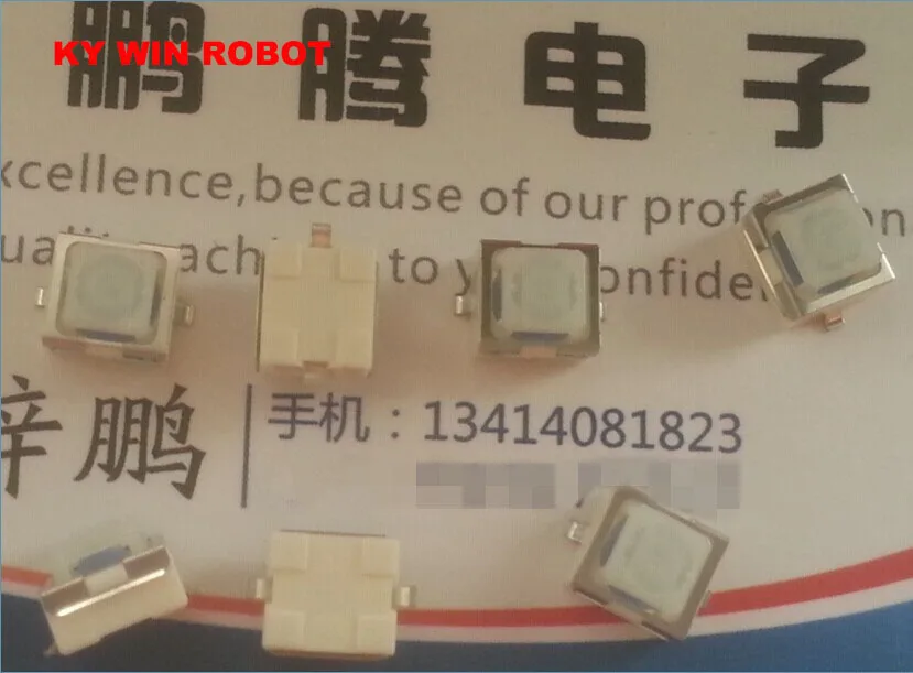 

5pcs/lot Japan Alps SKPGAAE010 ALPS Tact Switch 6.6*6.3*5 Silent Conductive Silicone 6.6*6.3*5 Patch 2 Foot use For LIVINA Car