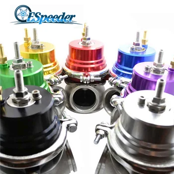 

ESPEEDER Universal 11.6 PSI Turbo Waste Gate For Turbo 60mm Wastegate Turbo External Kit With V-band Flange & Clamp