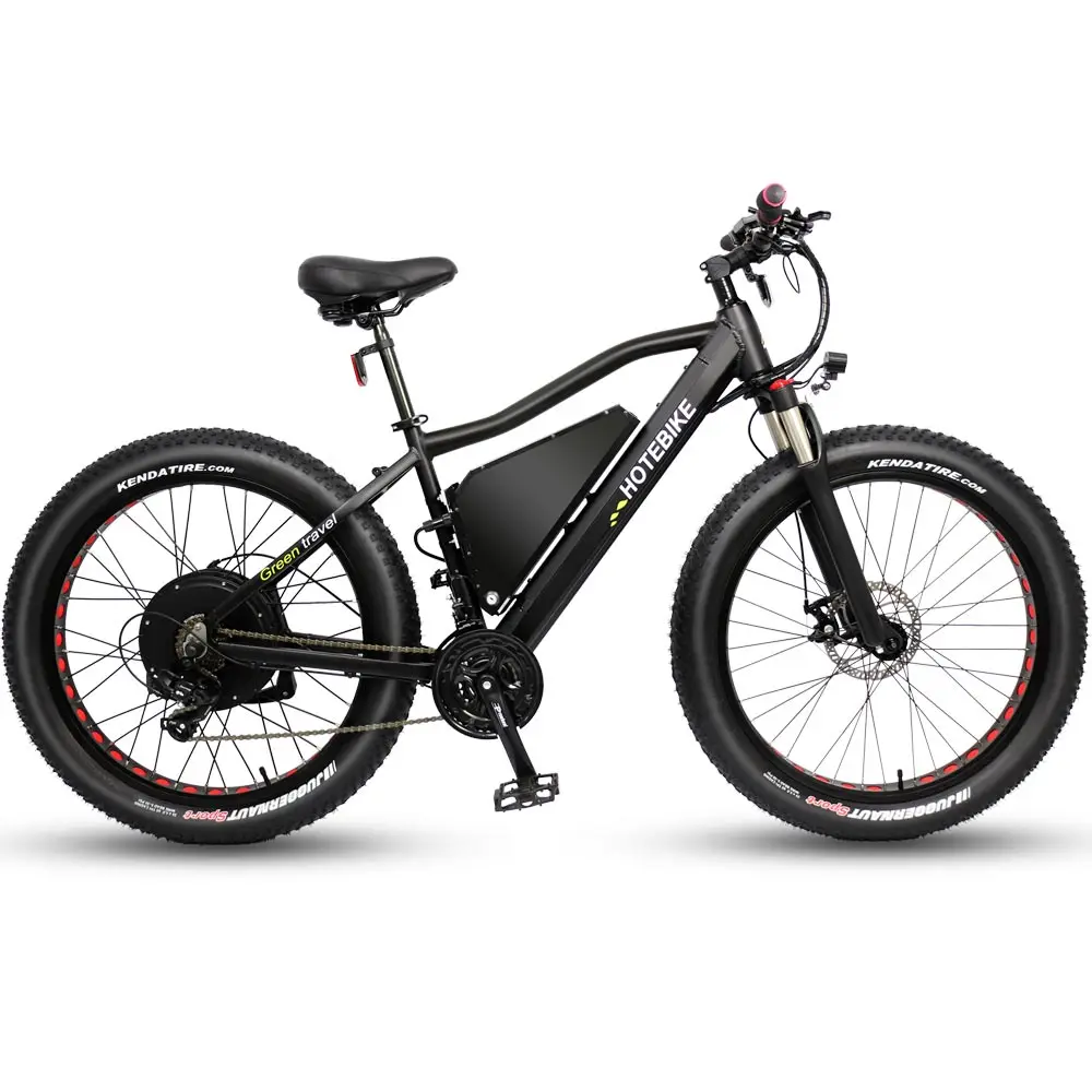 Excellent 26*4.0 inch fat tire electric bike 60V 2000W motor max speed 55km/h beach bike 1