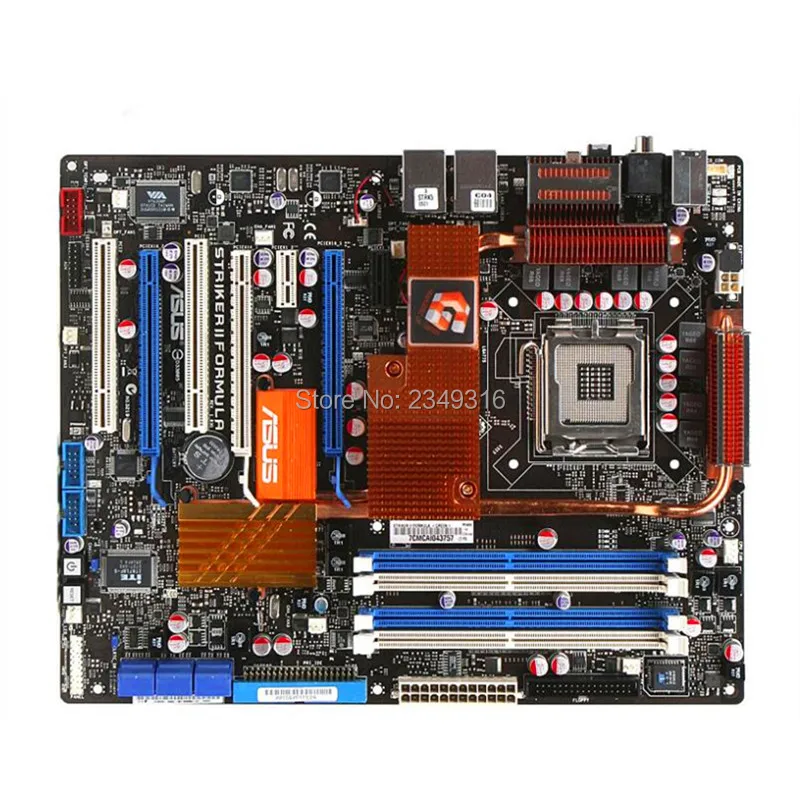 For Asus Striker II Formula Desktop Motherboard 780i Socket LGA 775 DDR2 Original Used Mainboard