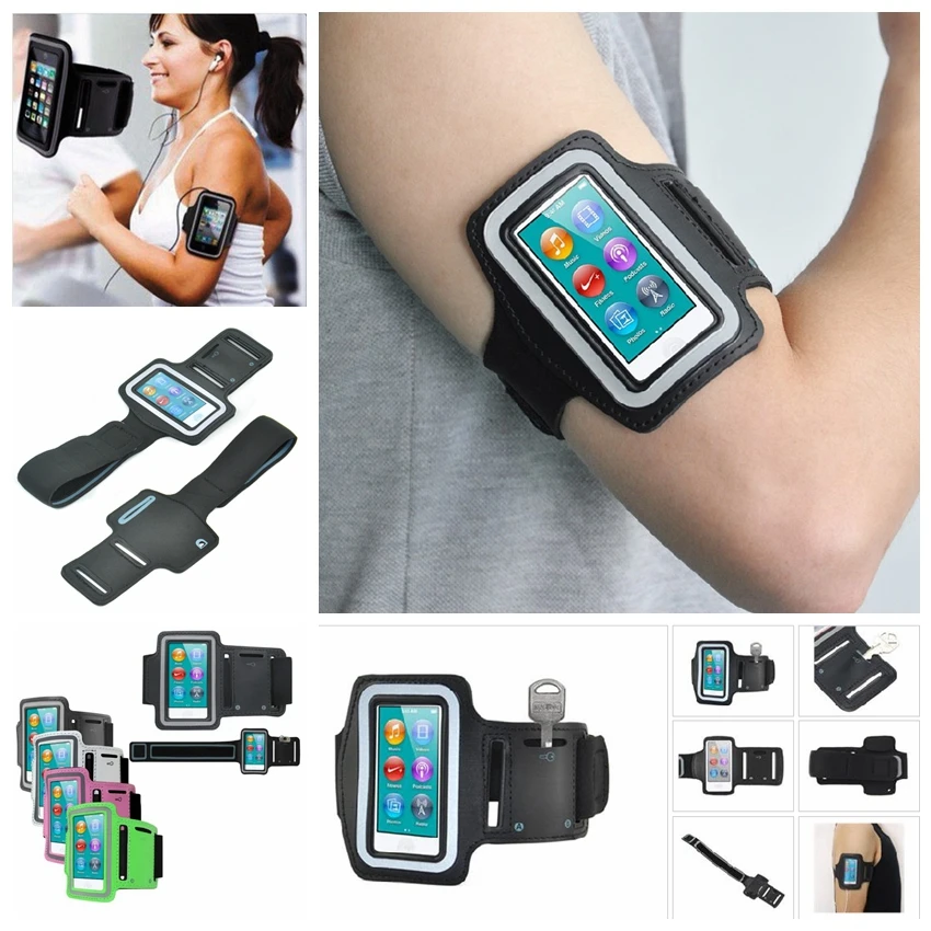 New Fashion Waterproof Running Sports Arm band Bag Holder Case For Apple iPod Nano 7 7th 7G Gen Case Cover Pouch High Quality - at the price of $1.83 in aliexpress.com