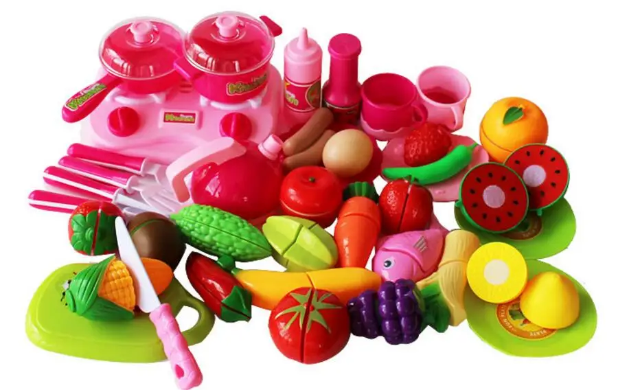 Детская миниатюрная посуда, игрушечная посуда, кухонный детский кулинарный ролевой Игровой набор, пластиковая мини-кухонная посуда, игра, игрушка-симулятор
