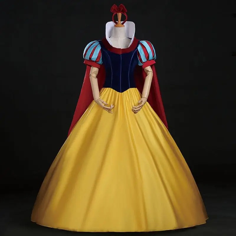 

Costumebuy Fairy Tales Snow White Princess Snow White Cosplay Adult Halloween Carnival Party Women Ball Gown Costume Custom Made