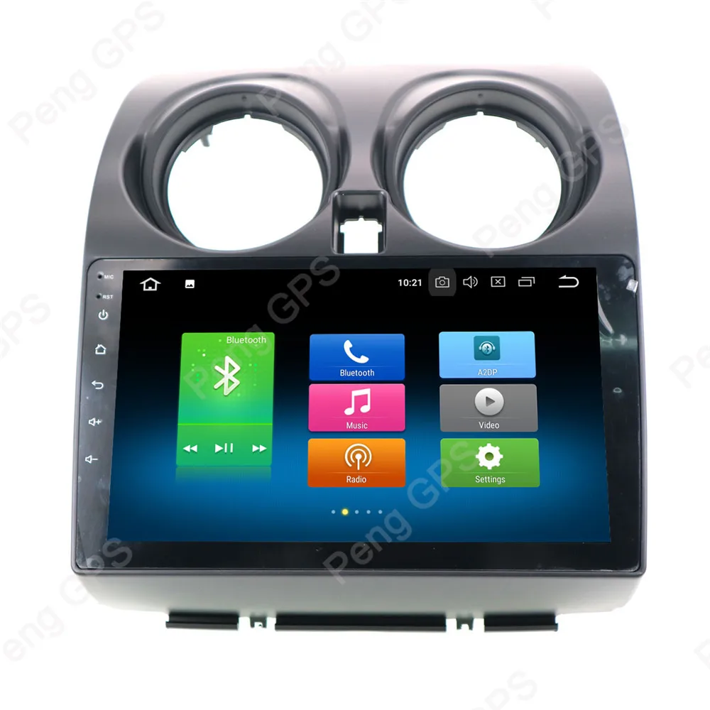 Cheap Octa Core 2 Din Car Radio 10.2 inch Android 8.0 GPS Navigation DVD Player Unit for NISSAN Qashqai 2008-2014 IPS Screen Unit 1