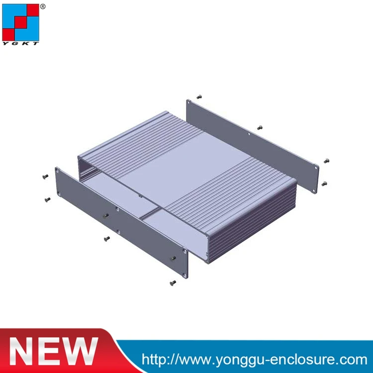 YGK-031 240*45-160mm Communications equipment chassis / Inverter aluminum housing / PCB Instrument equipment enclosure YGK-031 240*45-160mm Communications equipment chassis / Inverter aluminum housing / PCB Instrument equipment enclosure
