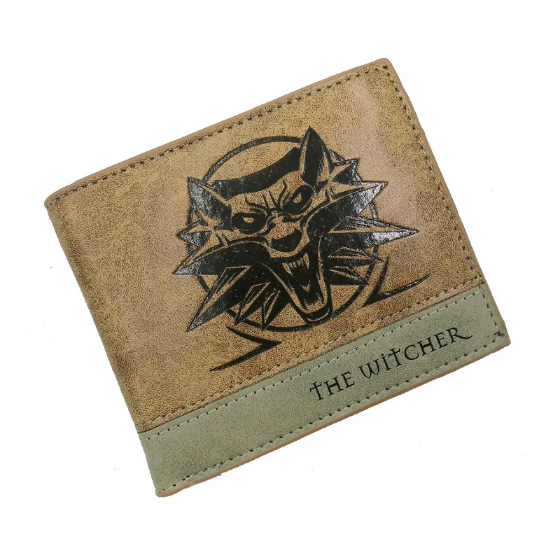 

Synthetic Leather Wallet of Anime Game The Witcher Card Holder Purse High Quality New Sale Pocket Gift Money Bag