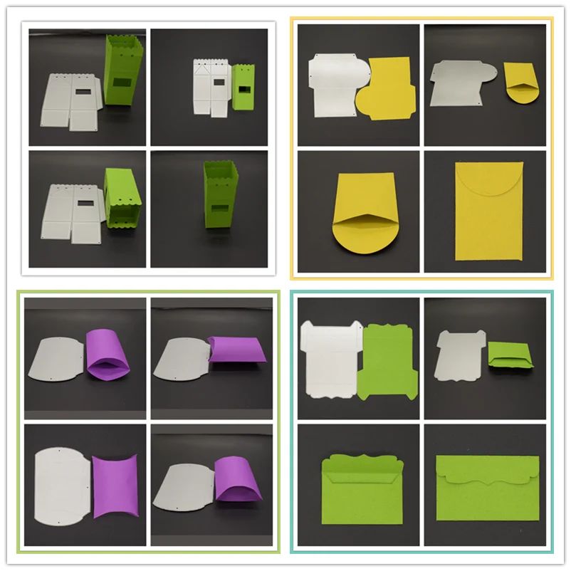 

New Gift Box Metal Cutting Dies Stencils for DIY Scrapbooking photo album Decorative Embossing DIY Paper Cards