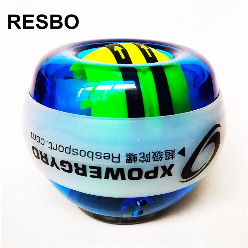 Force Ball Gyroscope Ball Gyro Power Wrist Ball LED Speed Meter 12000 RPMS Autostart Power Strengthener F