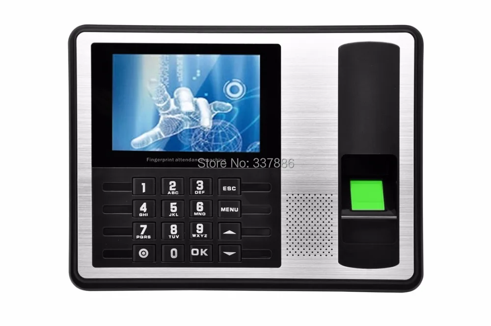 ФОТО TCP/IP+USB+password  fingerprint reader time attendance with 1000users