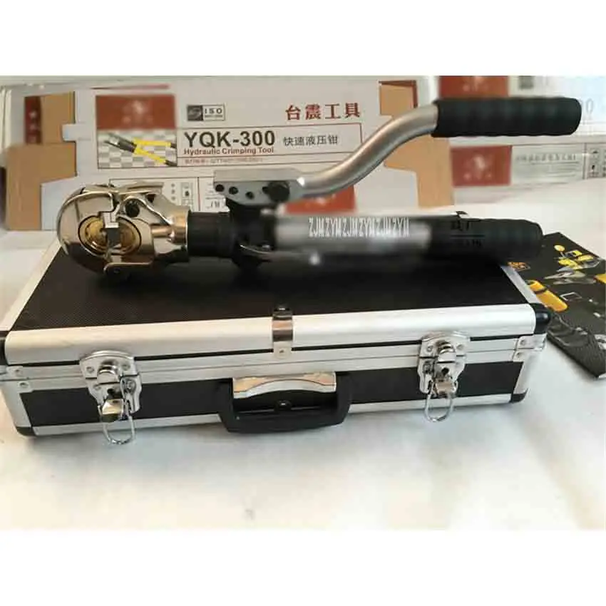

460mm Hydraulic Crimping Tool Hydraulic Compression Tool HT-300 Range 16-300mm2 Maximum pressure 60KN ,Aluminum alloy lock box
