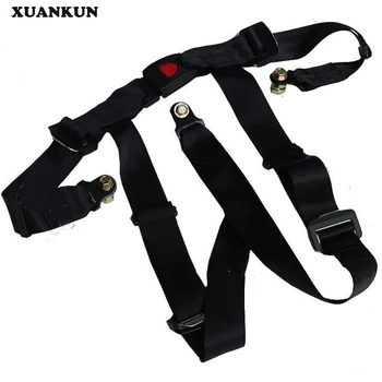 

XUANKUN Modified Four-Round Kart Racing Off-Road Vehicle Steel Pipe Car Rain Truck Four-Point Seat Belt Security Buckle