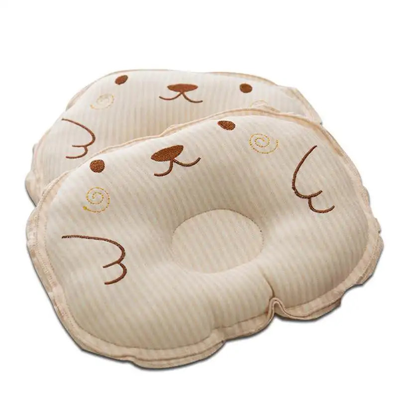 

Newborn Cotton Pillow Prevent Flat Head Infant Neck Protetcion, Baby Sleep Positioner Head Correction Pillow ,22*28CM