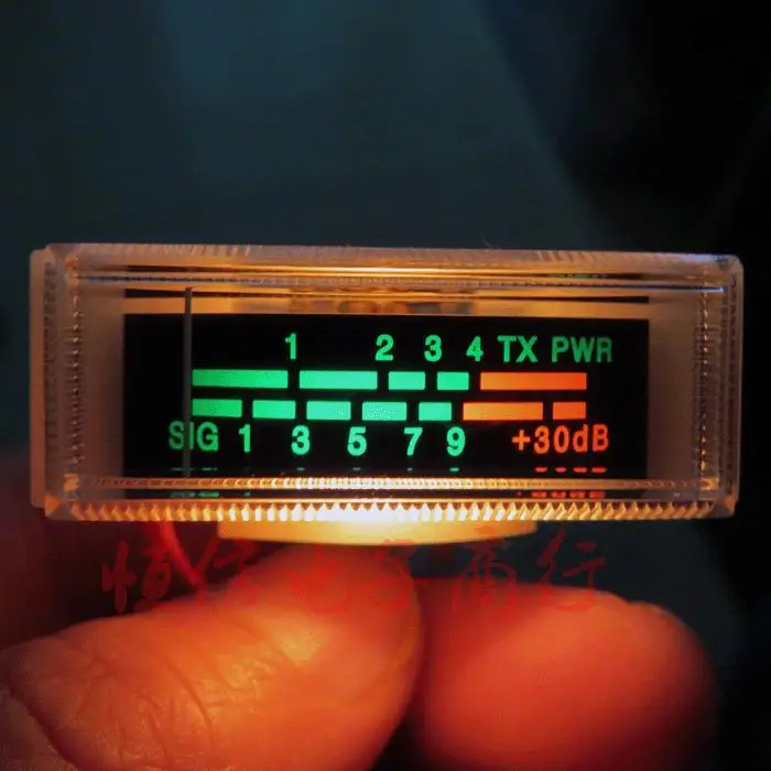 

Level signal indicator head with backlight TX PWR DB table electronic instrument indicating +3DB