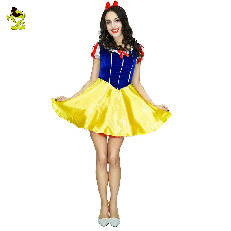 

Adult's Snow White Princess Costume Sexy Lady's Christmas Party Cosplay Fancy Dress Outfit