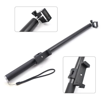 

3M metal DJI OSMO Pocket Multi Functional tripod Fixed bracket with CNC phone clip bracket long exteneded tripod Telescopic rod