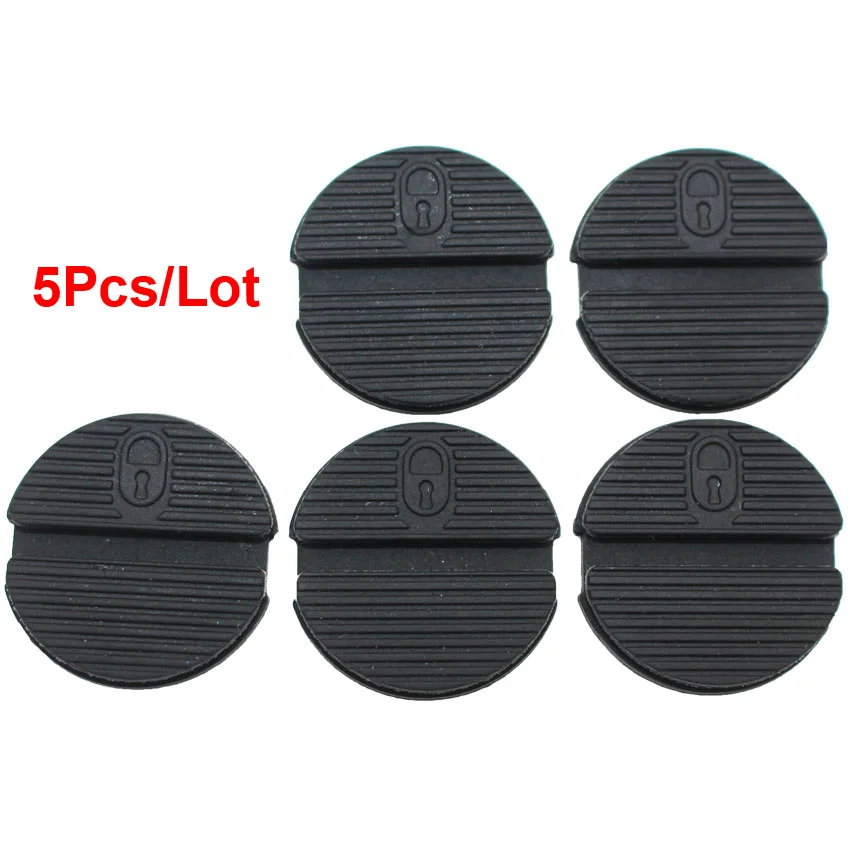 

5Pcs/Lot New Replacement Rubber Button Pad Remote Key Fob For Nissan Micra Almera Primera XTrail Nats Euro Models Smart Car Key