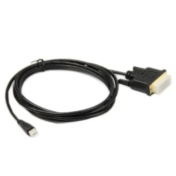 

Hot 1.8M 6FT Micro HDMI Male to DVI 24+1 Male Cable Cord For HDTV Full HD TV