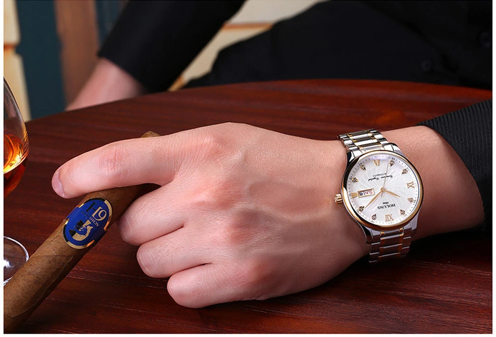 Relogio Masculino автоматические механические золотые мужские часы с бриллиантами лучший бренд класса люкс из нержавеющей стали Erkek Kol Saati наручные часы