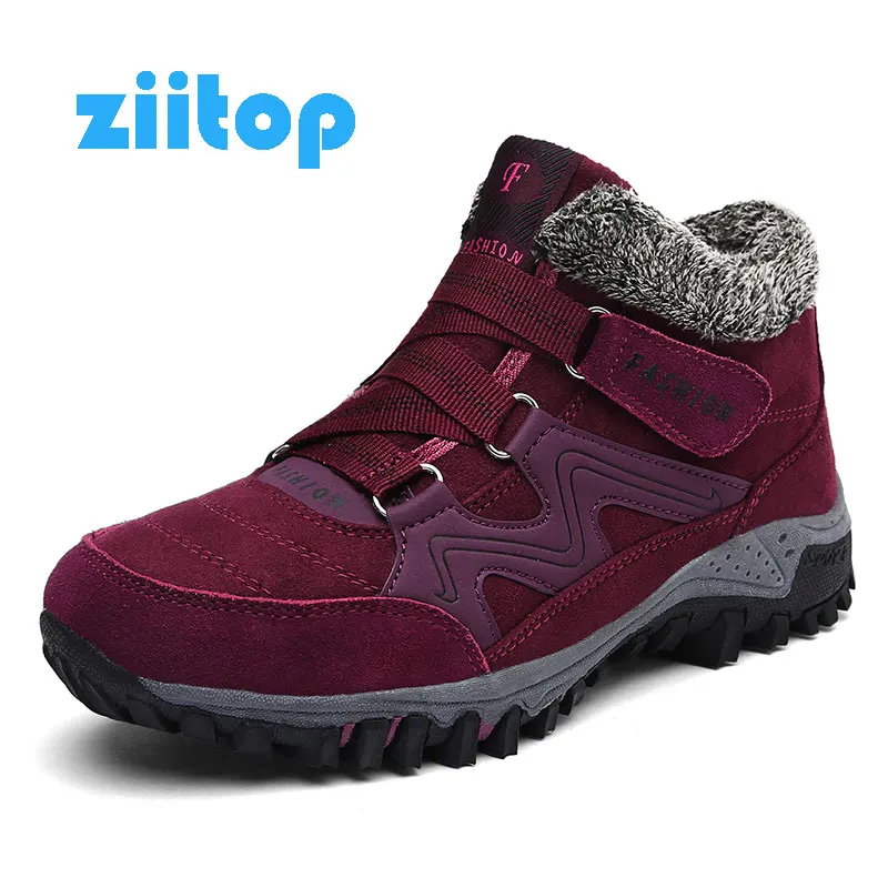 

Women Snow Boots Winter Running Shoes Men Women Warm Plush Krasovki Ankle Boots Male Shoes Outdoor Sports Men Sneakers For Women