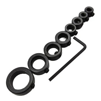 

8Pcs General Tools & Instruments Bit Limit Ring 3-16mm Drill Stop Assortment for Drill Bits Consistent Drilling