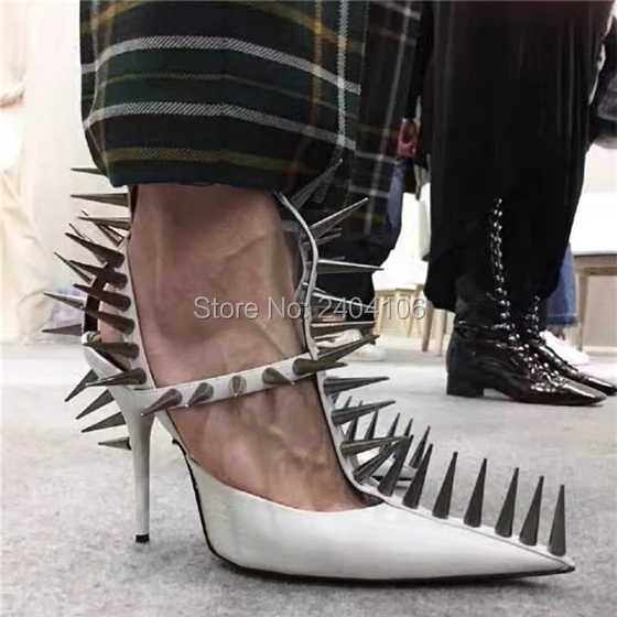 Spiked heels cheap designer